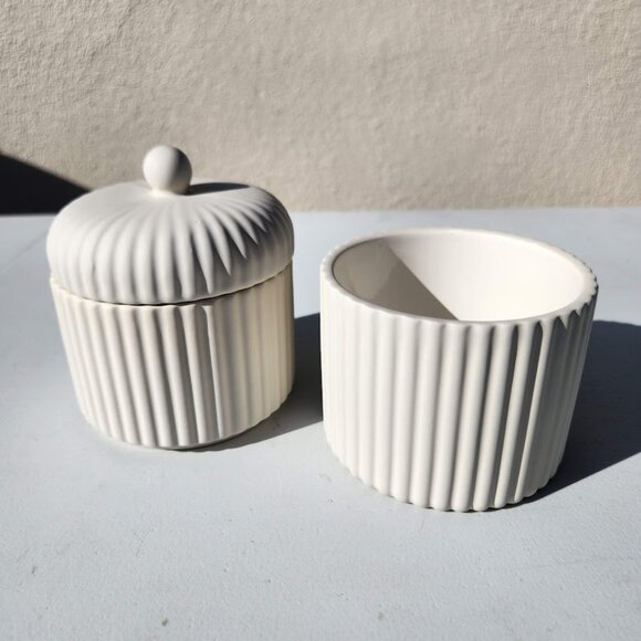 New 3 Piece Bathroom Canisters Containers Storage Canister Toiletries Personal H - Picture 9 of 15